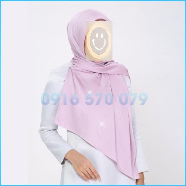 Khăn choàng trơn Shawl 04