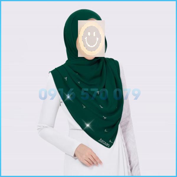Khăn choàng trơn Shawl 05